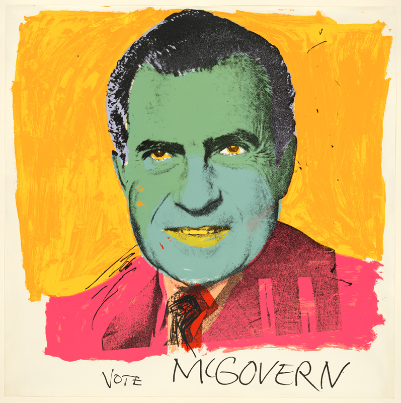 Andy Warhol 'Vote McGovern'