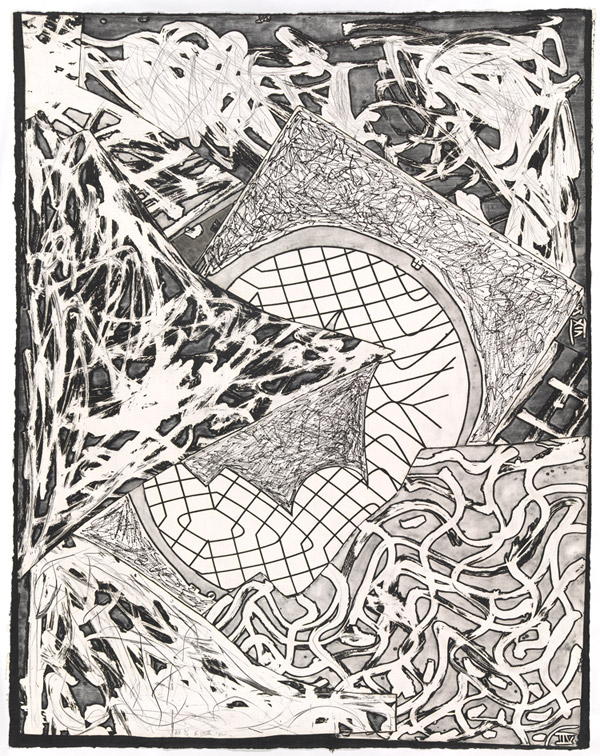 Frank Stella, ‘Swan engraving II’, 1982
